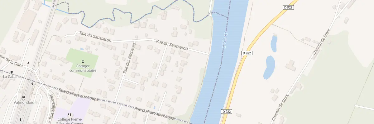 Plan du 1B Rue du Sausseron à Valmondois