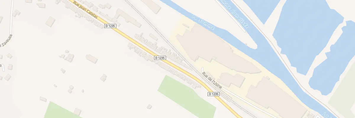 Plan du 75 Rue Jean Catelas à Ailly-sur-Somme