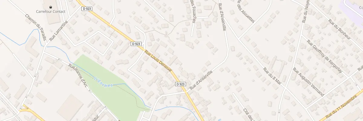 Plan du 51 Rue Louis Denoual à Bornel