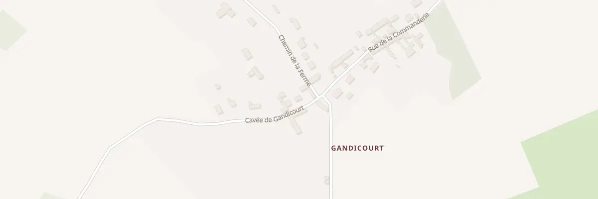 Plan du 3 Vc Cavee de Gandicourt à Belle-Église