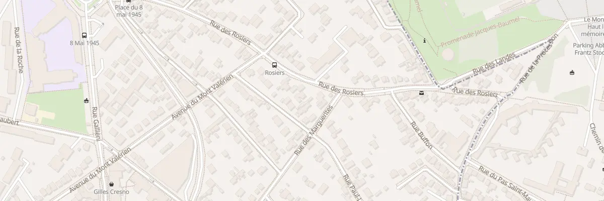 Plan du 80 Rue des Rosiers à Rueil-Malmaison