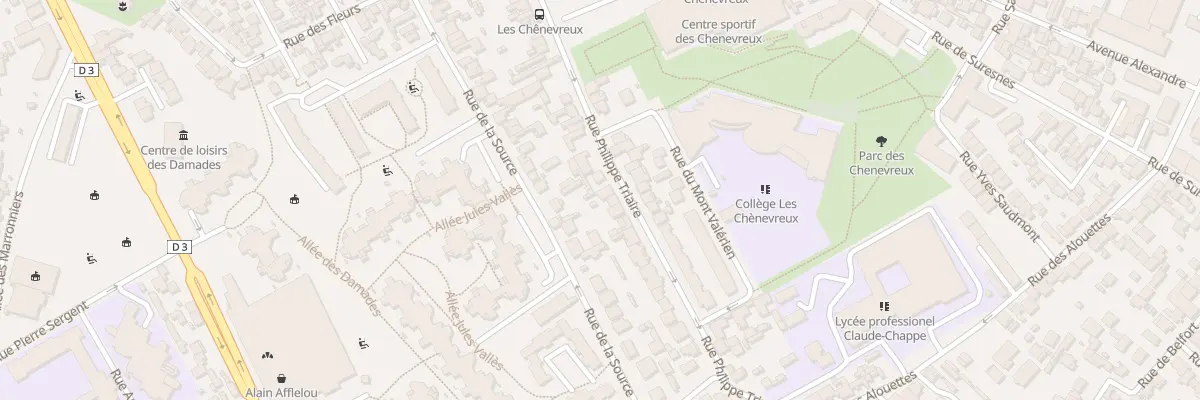 Plan du 80 Rue Philippe Triaire à Nanterre