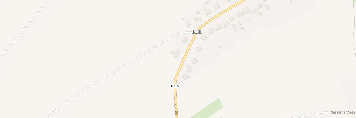 Plan du 61 Rue Principale à Pihem