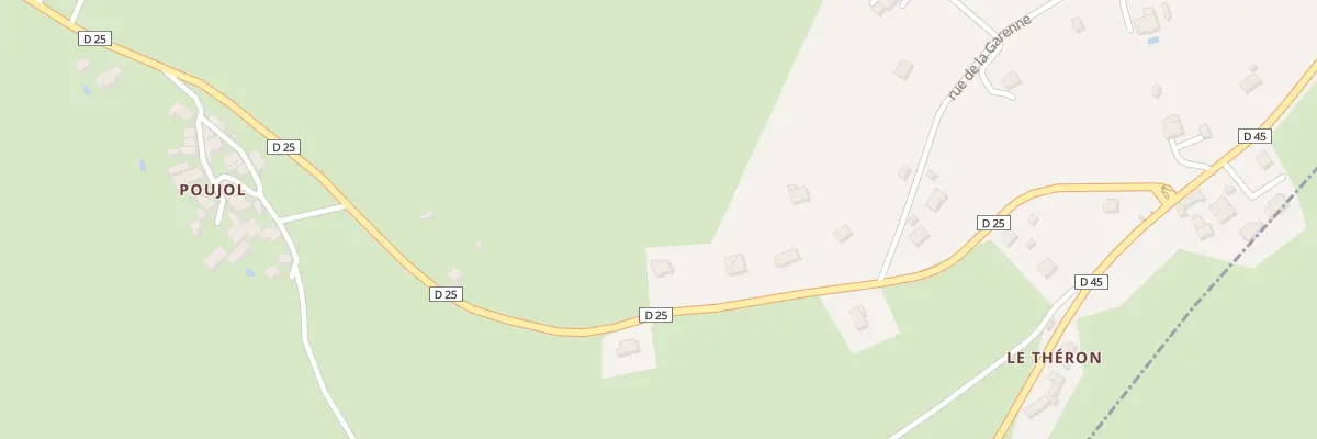 Plan du 6027 Garenne à Saint-Santin-de-Maurs