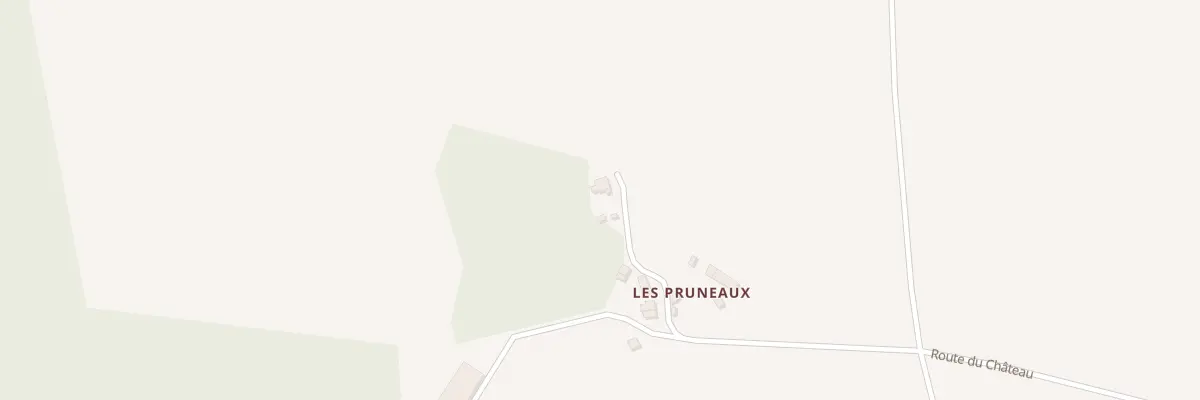 Plan du 4 Les Pruneaux à Saint-Baudel
