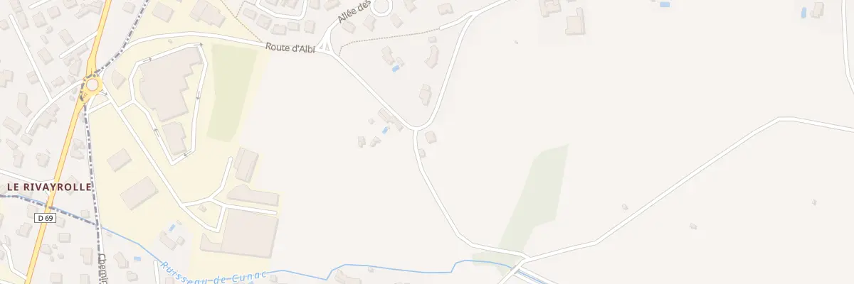 Plan du 79 Rte d’Albi à Cunac