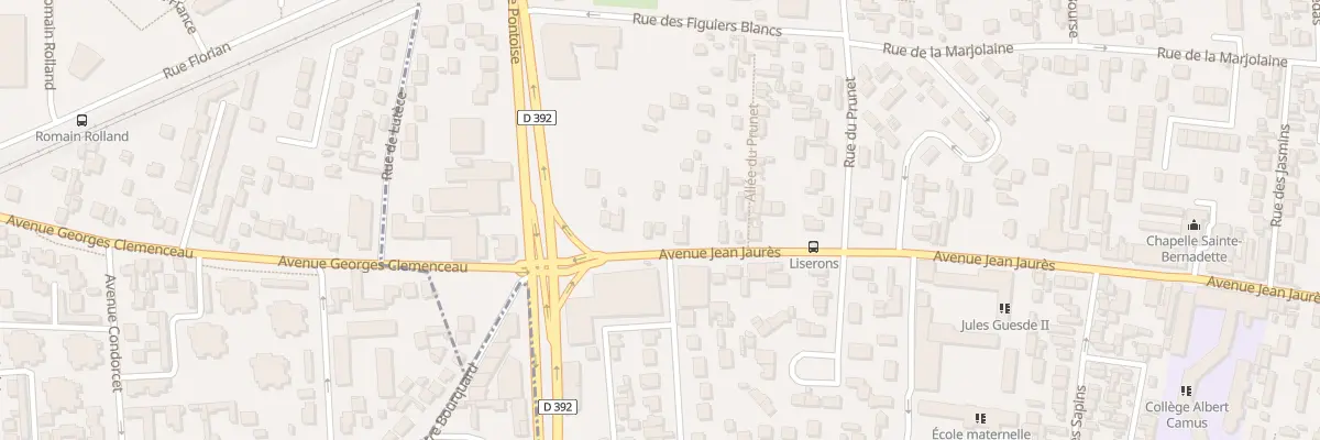 Plan du 350 Av Jean Jaures à Argenteuil