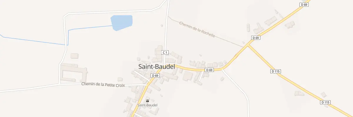 Plan du 26 Les Petites Maisons à Saint-Baudel