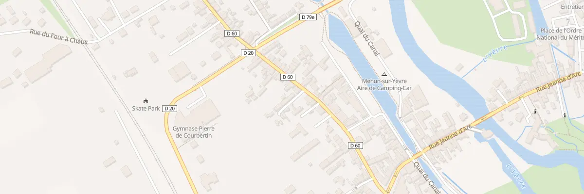 Plan du 37 Rue Paul Besse à Mehun-sur-Yèvre
