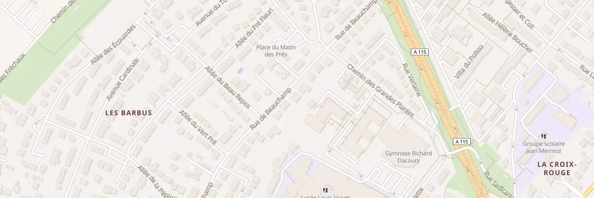 Plan du 147 Rue de Beauchamp à Taverny