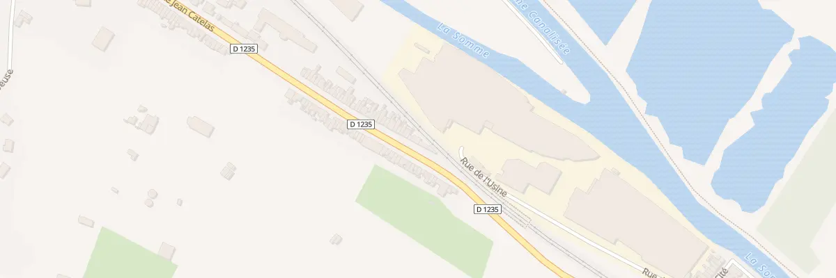 Plan du 83 Rue Jean Catelas à Ailly-sur-Somme