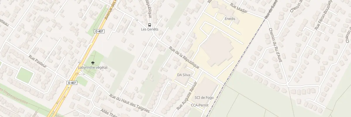 Plan du 130 Rue de la République à Montigny-lès-Cormeilles