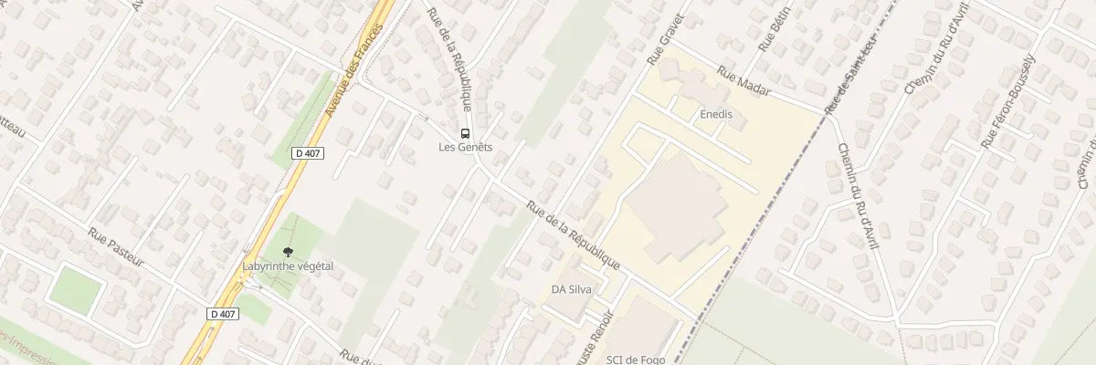 Plan du 1B Rue Gravet à Montigny-lès-Cormeilles