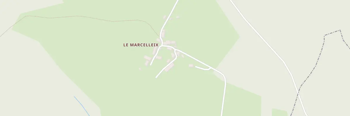 Plan du 5093 Le Marcelleix au Mas-d’Artige