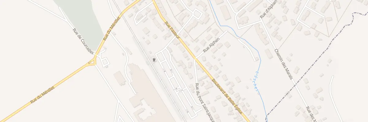 Plan du 80 Rue Pasteur à Bornel