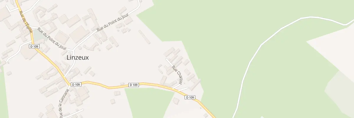 Plan du 5 Rue du Chartel à Linzeux
