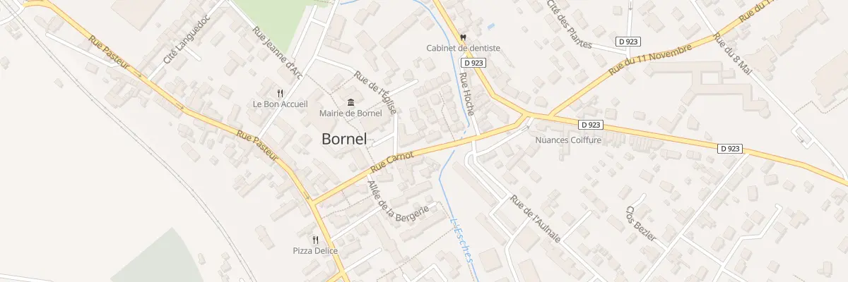 Plan du 4B Rue Carnot à Bornel