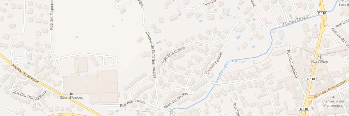 Plan du 18 Rue de la Colline à Limoux