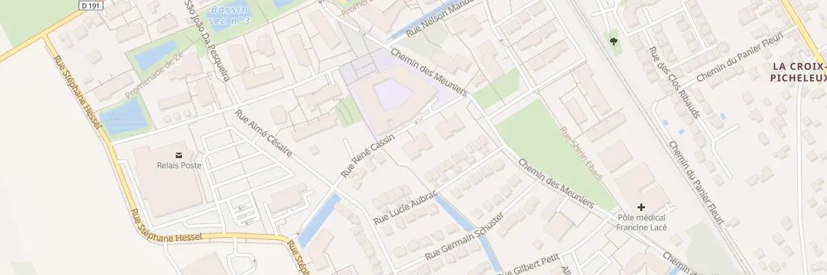 Plan du 3 Rue Rene Cassin à Bessancourt