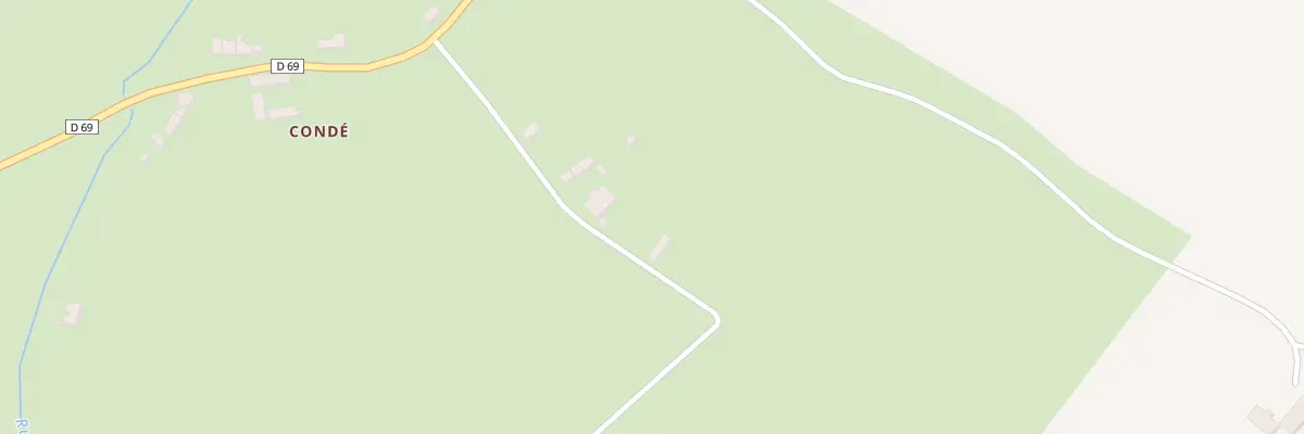 Plan du 67 La Chaume à La Celle-Condé