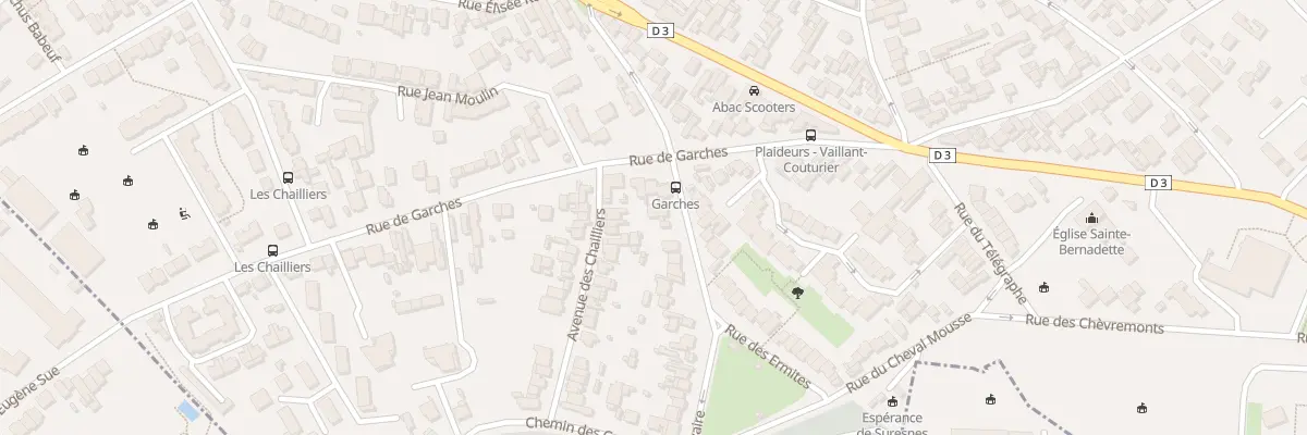 Plan du 42 Rue du Calvaire à Nanterre