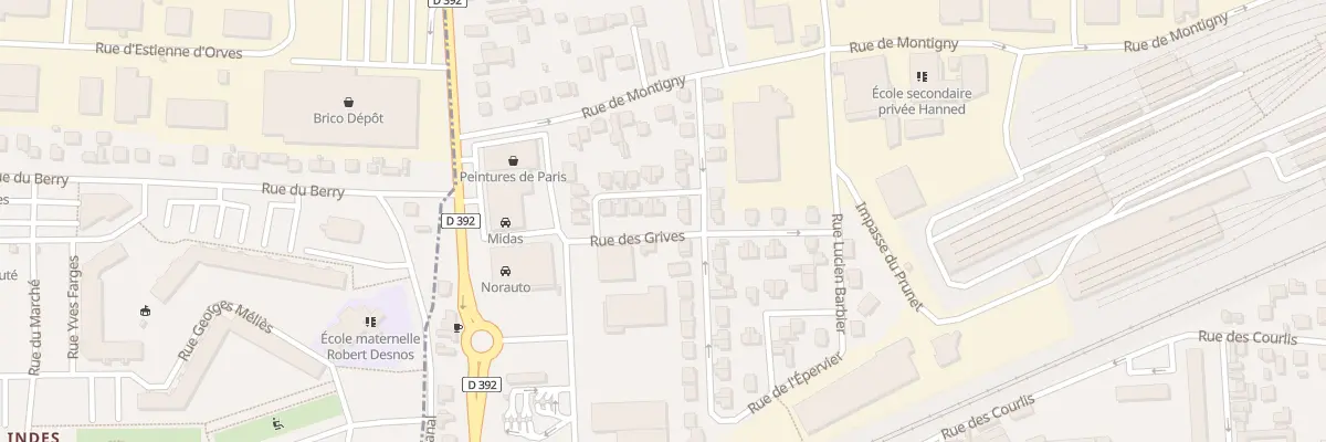 Plan du 3 All des Sittelles à Argenteuil