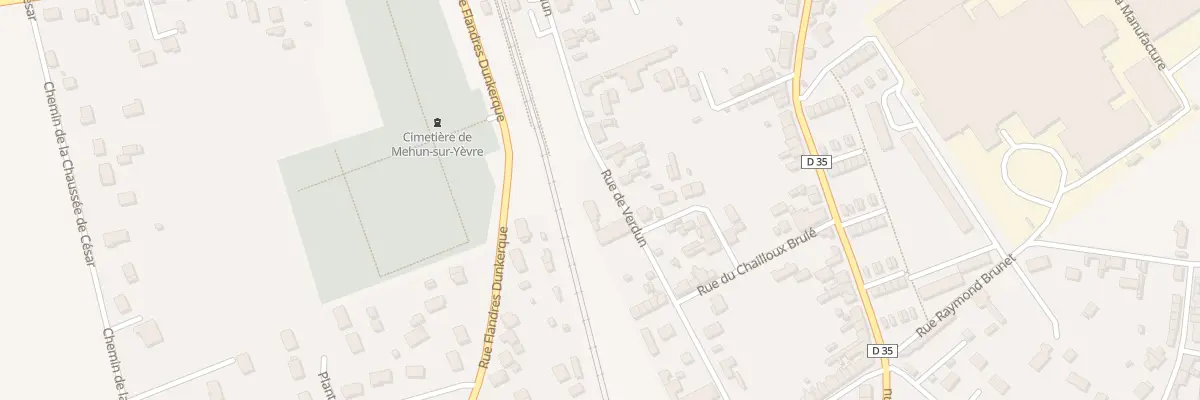 Plan du 2 Rue de Verdun à Mehun-sur-Yèvre