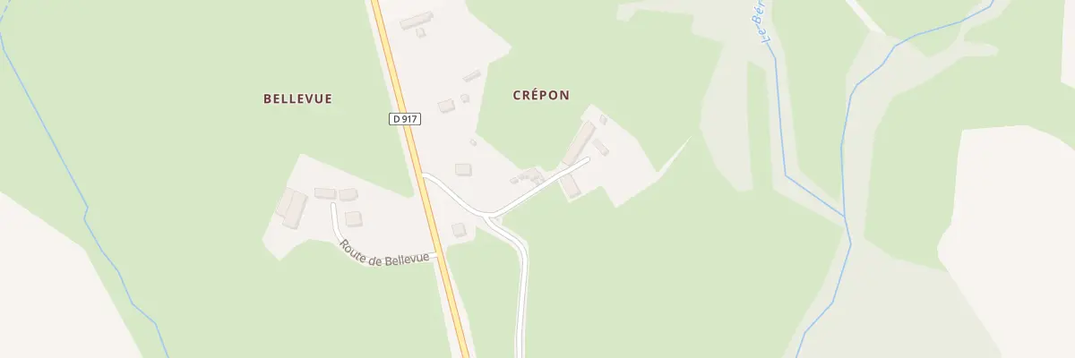 Plan du 12 Crépon à Boussac-Bourg
