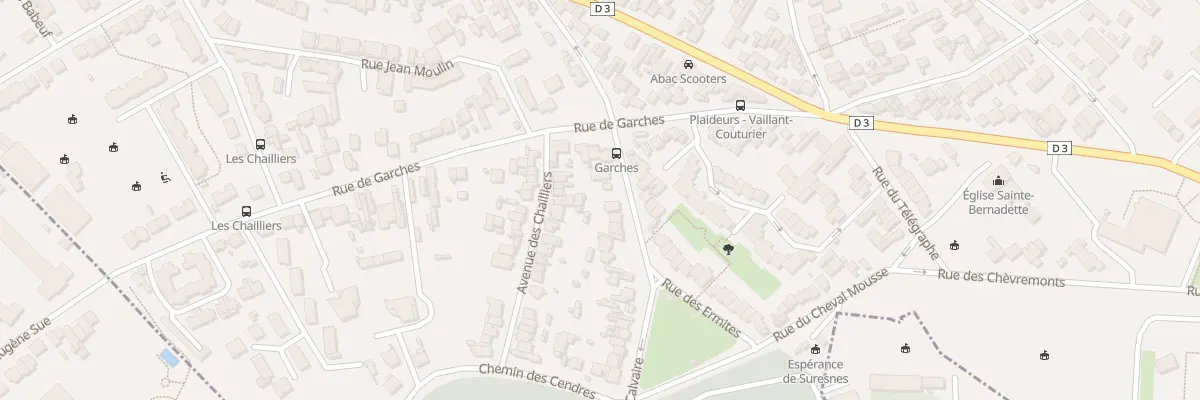 Plan du 46 Rue du Calvaire à Nanterre