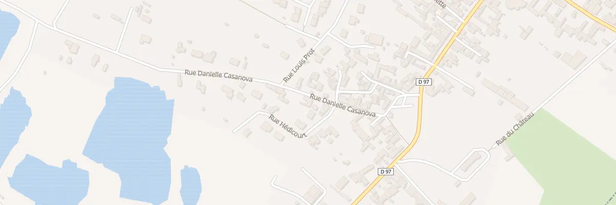 Plan du 451 Rue Danielle Casanova à Saint-Sauveur
