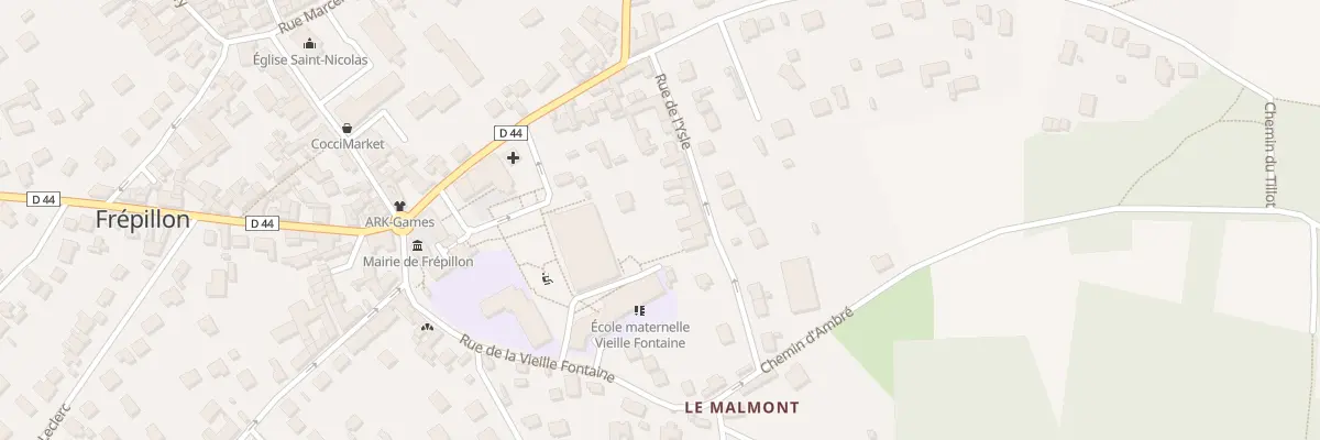 Plan du 10 Rue de l’Isle à Frépillon