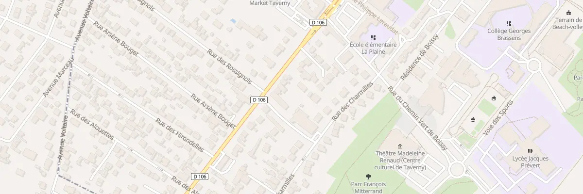 Plan du 177 Rue d’Herblay à Taverny