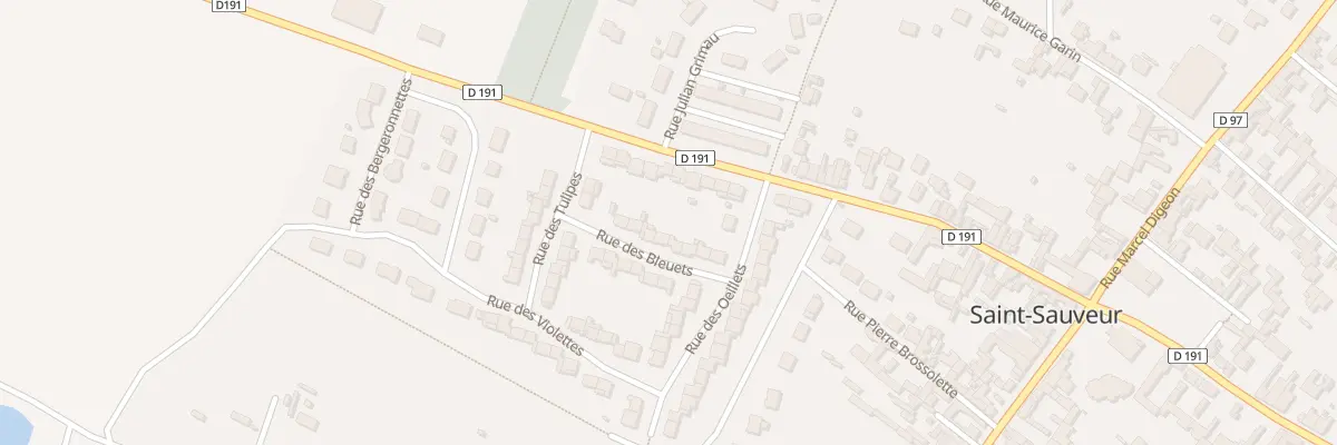 Plan du 366 Rue des Bleuets à Saint-Sauveur