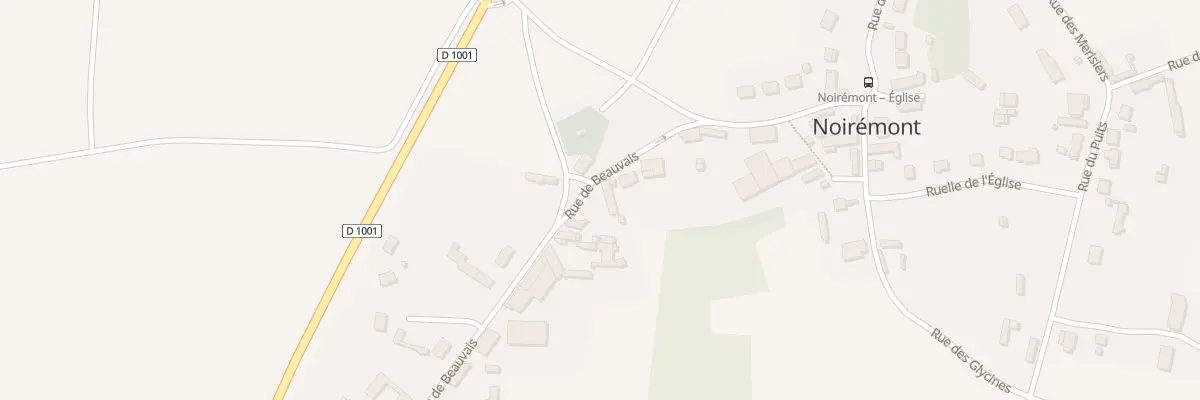 Plan du 215 Rue de Beauvais à Noirémont