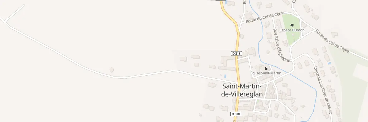 Plan du 5002 Av de Malviès à Saint-Martin-de-Villereglan