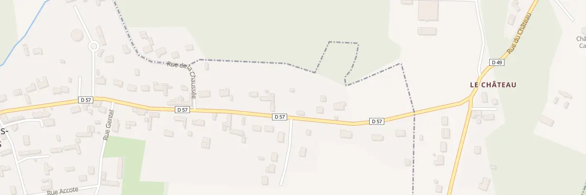 Plan du 37 Rue du Bout de la Ville à Halloy-lès-Pernois