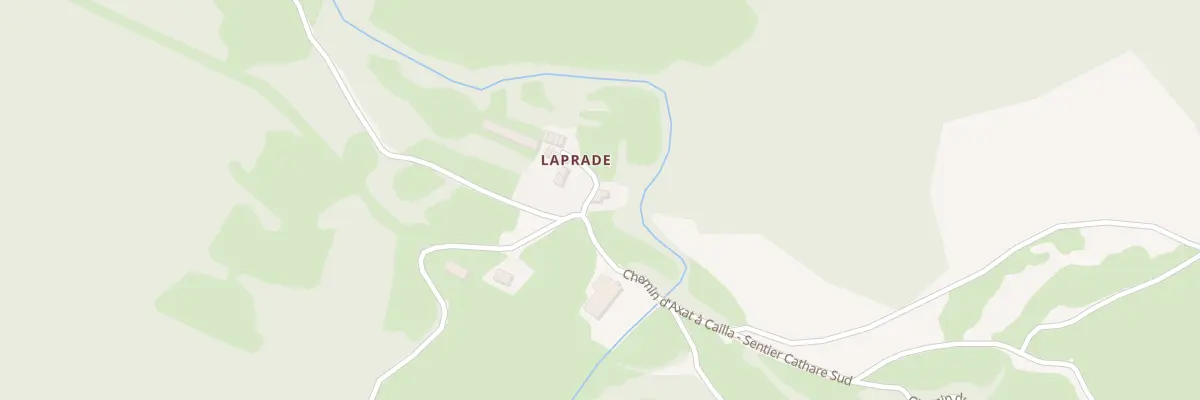 Plan du 25 Hameau de Laprade à Cailla