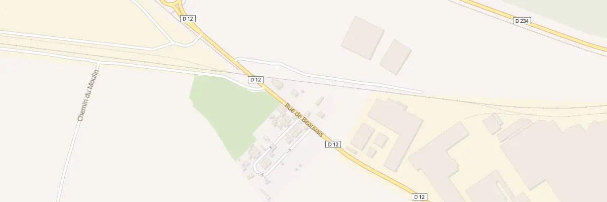 Plan du 16 Rue de Beauvais à Bailleul-sur-Thérain