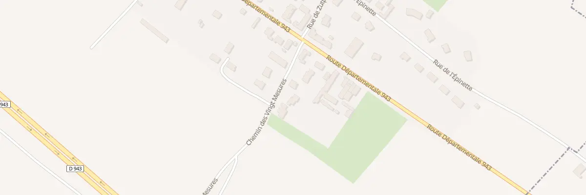 Plan du 3 Rue des Vingt Mesures à Tilques
