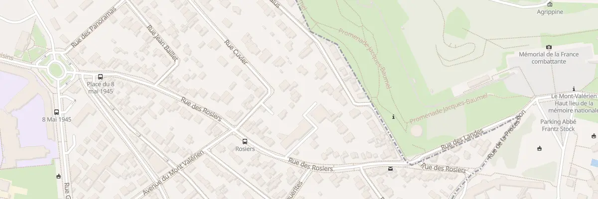 Plan du 77 Rue des Rosiers à Rueil-Malmaison