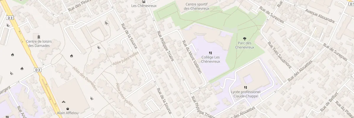 Plan du 81 Rue Philippe Triaire à Nanterre