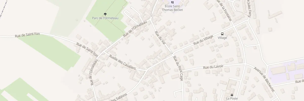 Plan du 8 Rue des Sablons à Boissy-sous-Saint-Yon