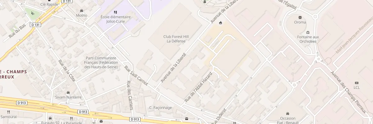 Plan du 71 Rue Sadi Carnot à Nanterre