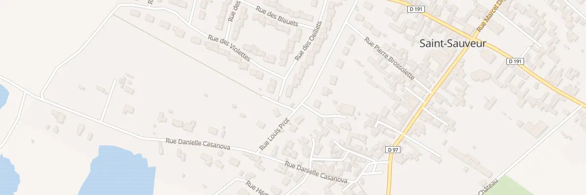 Plan du 425 Rue des Oeillets à Saint-Sauveur