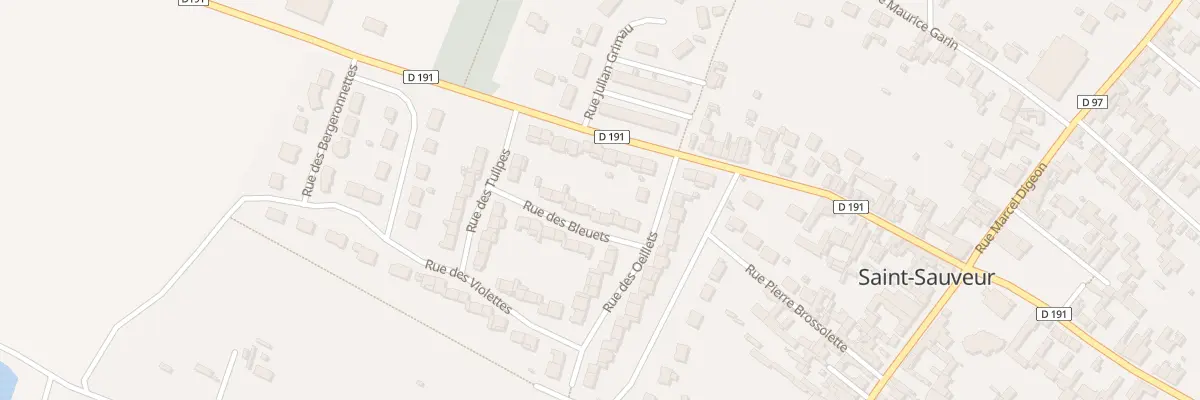 Plan du 352 Rue des Bleuets à Saint-Sauveur