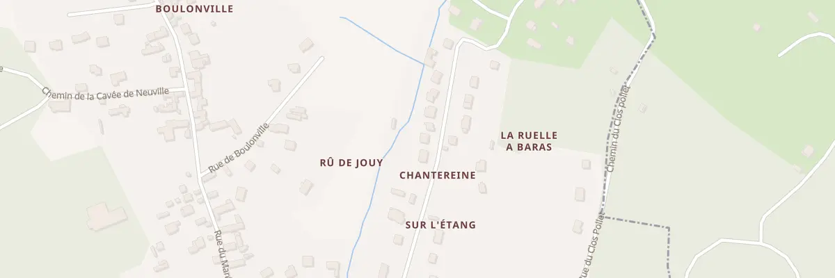 Plan du 30 Rue des Chantereines à Parmain