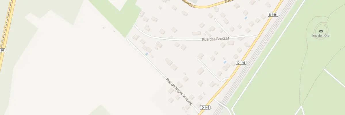 Plan du 12 Rue du Noyer Vincent à Chamarande