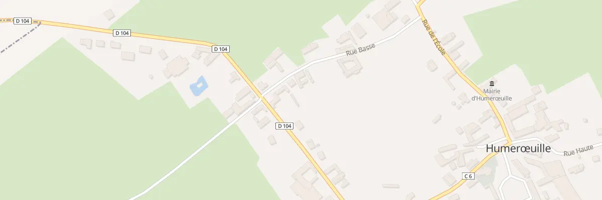 Plan du 6 Rue Basse à Humerœuille