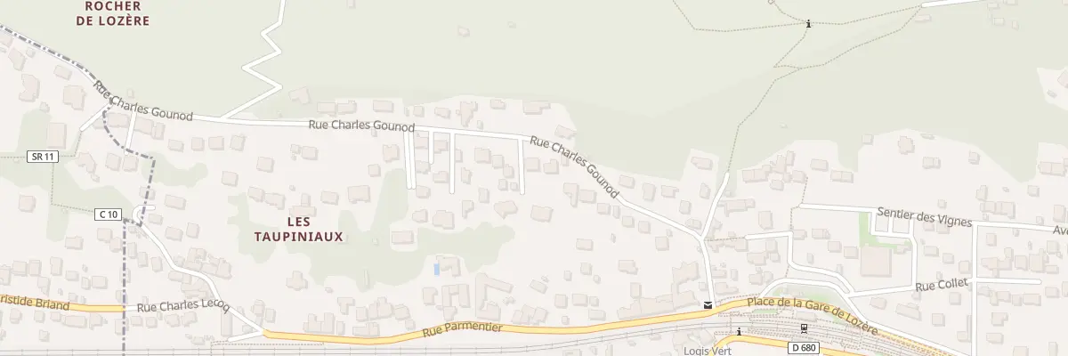 Plan du 23 Rue Charles Gounod à Palaiseau