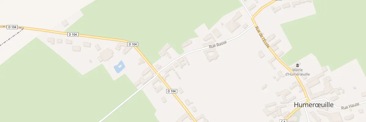 Plan du 8 Rue Basse à Humerœuille